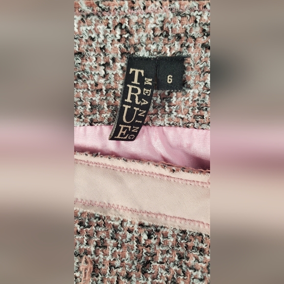 TRUE MEANING-size 6-mini lining skirt (find the match blazer in my closet) - Picture 8 of 8